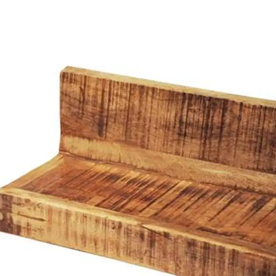 Wandplanken-vidaXL - Plank - Bruin - Hout