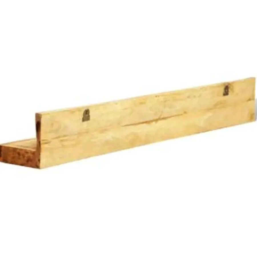 Wandplanken-vidaXL - Plank - Bruin - Hout