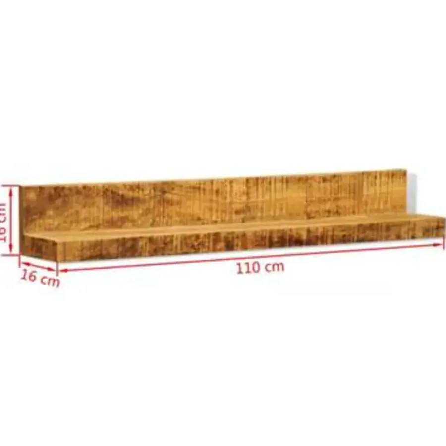Wandplanken-vidaXL - Plank - Bruin - Hout
