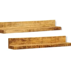 Wandplanken-vidaXL - Plank - Bruin - Hout