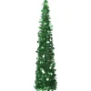 Kerstbomen-vidaXL - Pop-up Kerstboom - Groen - 180 x 45 cm