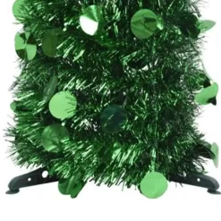 Kerstbomen-vidaXL - Pop-up Kerstboom - Groen - 180 x 45 cm