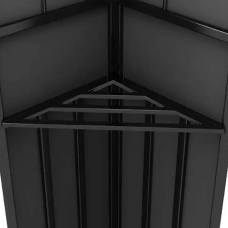 Terrasoverkappingen-vidaXL - Prieel - Antraciet - Stof - 3 x 6 m