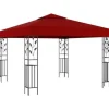 vidaXL - Prieel - Rood - Stof