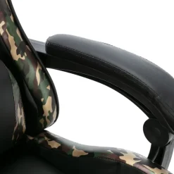 Gamestoelen-vidaXL - Race Stoel - Zwart - Kunstleer