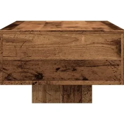 Salontafels-vidaXL - Rechthoekige Salontafel - Oud hout - Bewerkt hout - 100x49.5x31 cm