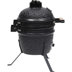 vidaXL - Rokersbarbecue - Zwart - Keramiek