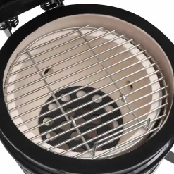 vidaXL - Rokersbarbecue - Zwart - Keramiek