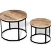 vidaXL - Salontafel - Bruin - Hout