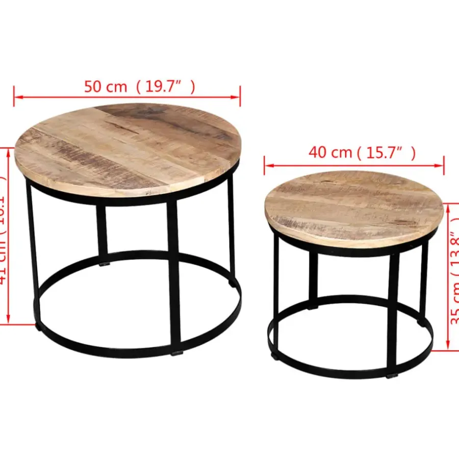 vidaXL - Salontafel - Bruin - Hout