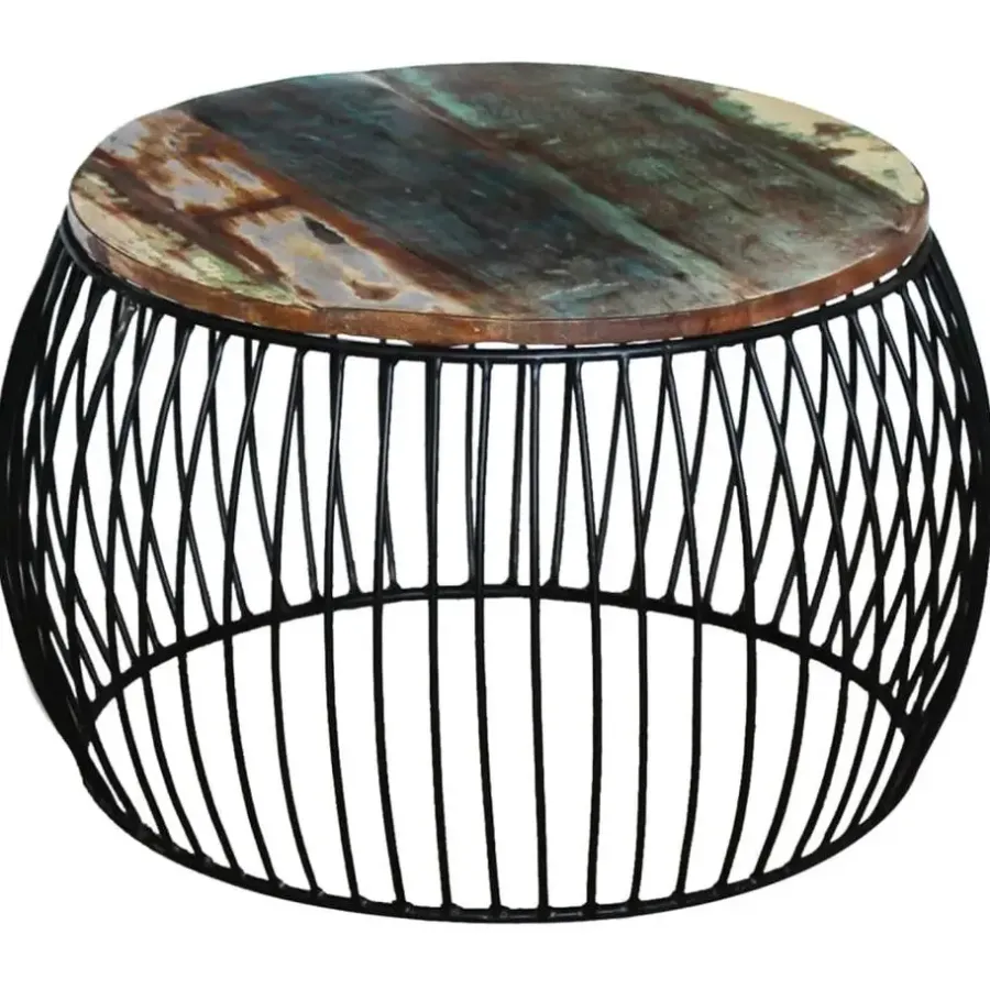 Salontafels-vidaXL - Salontafel - Bruin - Hout - 68 x 37 cm