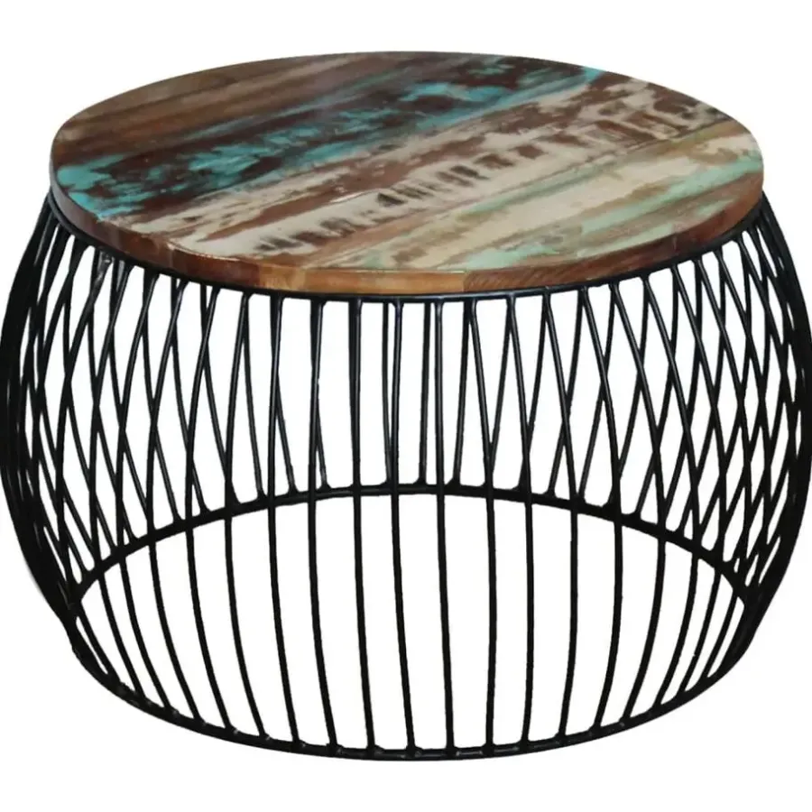Salontafels-vidaXL - Salontafel - Bruin - Hout - 68 x 37 cm