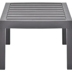 vidaXL - Salontafel - Grijs - Kunststof