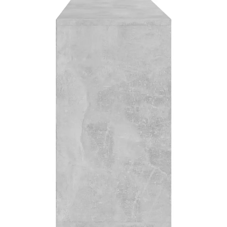 vidaXL - Schoenenbank - Grijs - Bewerkt hout - 103x30x55 cm