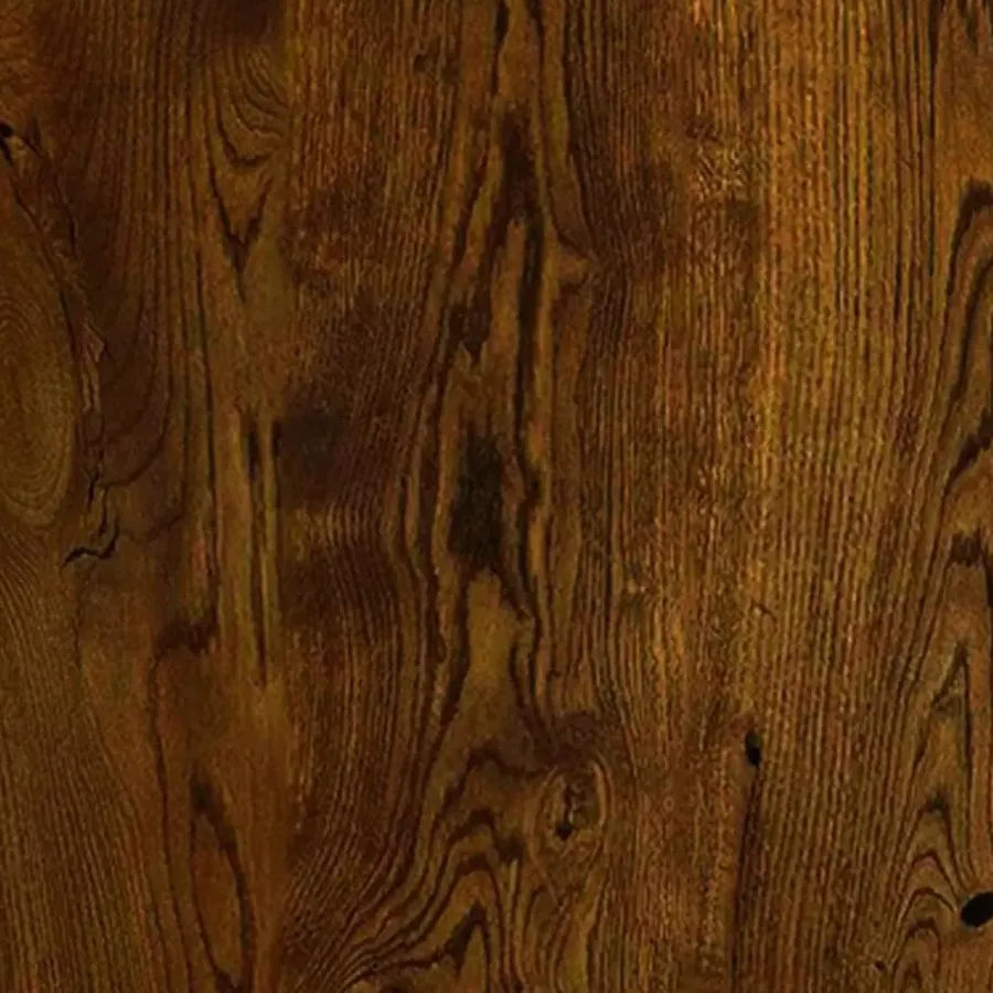vidaXL - Schoenenkast 6 paar met 3 kleppen - Gerookt eiken - Hout - 63x24x103 cm