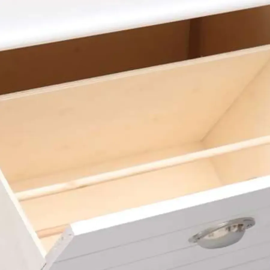 vidaXL - Schoenenkast - Wit - Hout