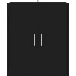 vidaXL - Schoenenkast - Zwart - Bewerkt hout - 60 x 35 x 70 cm