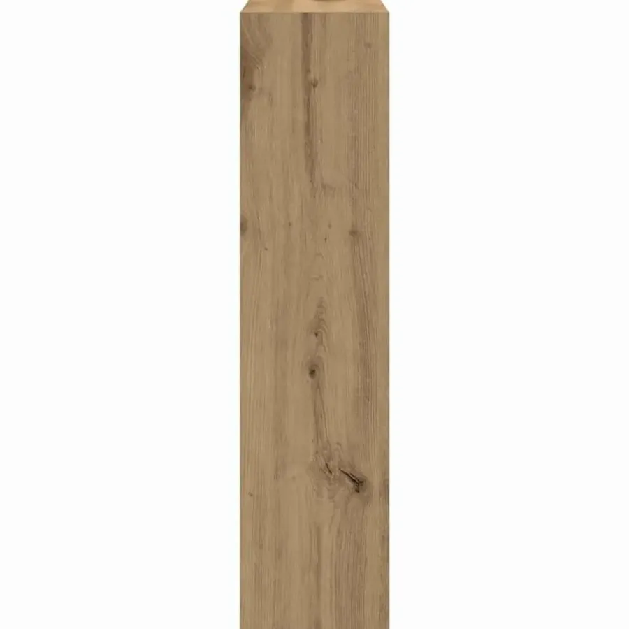 Schoenenkasten-vidaXL - Schoenenkast voor entree 4 paar - Gerookt eiken - 80x21x87,5 cm