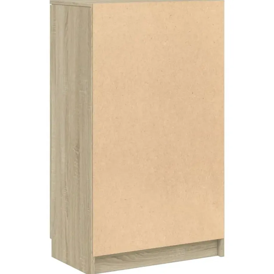 vidaXL - Schoenenrek - Bruin - Bewerkt hout