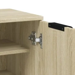 vidaXL - Schoenenrek - Bruin - Bewerkt hout