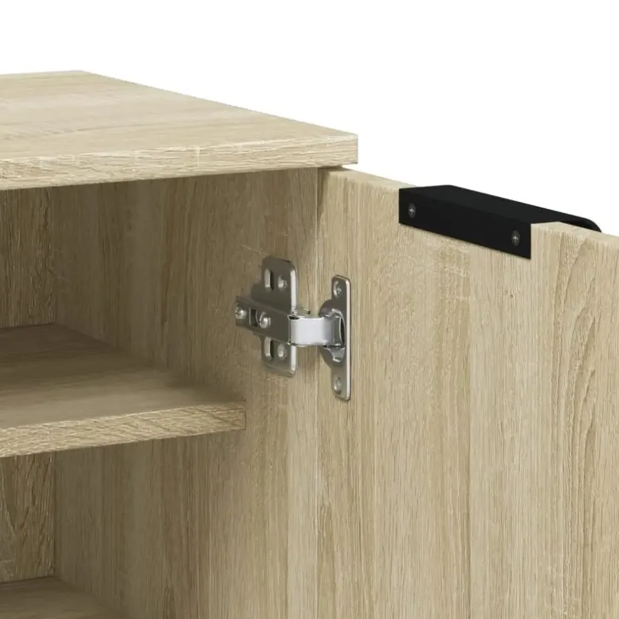 vidaXL - Schoenenrek - Bruin - Bewerkt hout
