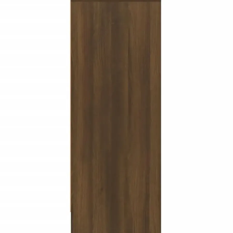 Schoenenkasten-vidaXL - Schoenenrek - Bruin - Bewerkt hout - 60 x 35 x 92 cm