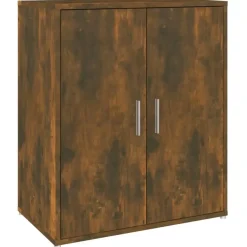 vidaXL - Schoenenrek - Bruin - Bewerkt hout - 60 x 35 x 70 cm