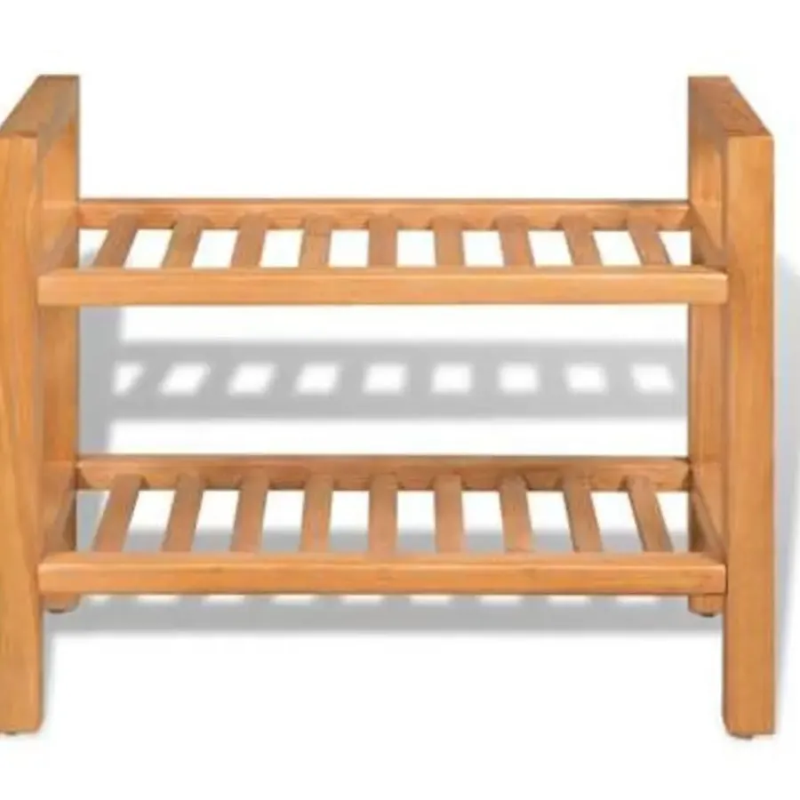 vidaXL - Schoenrek - Bruin - Hout