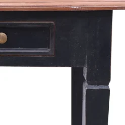 vidaXL - Schrijftafel - Bruin - Gerecycled hout