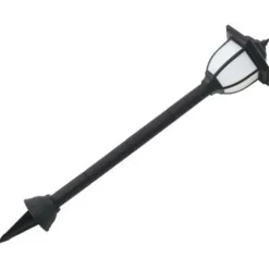 Prikspots|Solar Tuinverlichting-vidaXL - Solarlamp - Zwart - Polypropyleen - 3 stuks