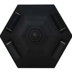 Prikspots|Solar Tuinverlichting-vidaXL - Solarlamp - Zwart - Polypropyleen - 3 stuks