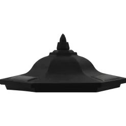 Prikspots|Solar Tuinverlichting-vidaXL - Solarlamp - Zwart - Polypropyleen - 3 stuks