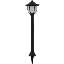 Prikspots|Solar Tuinverlichting-vidaXL - Solarlamp - Zwart - Polypropyleen - 6 stuks