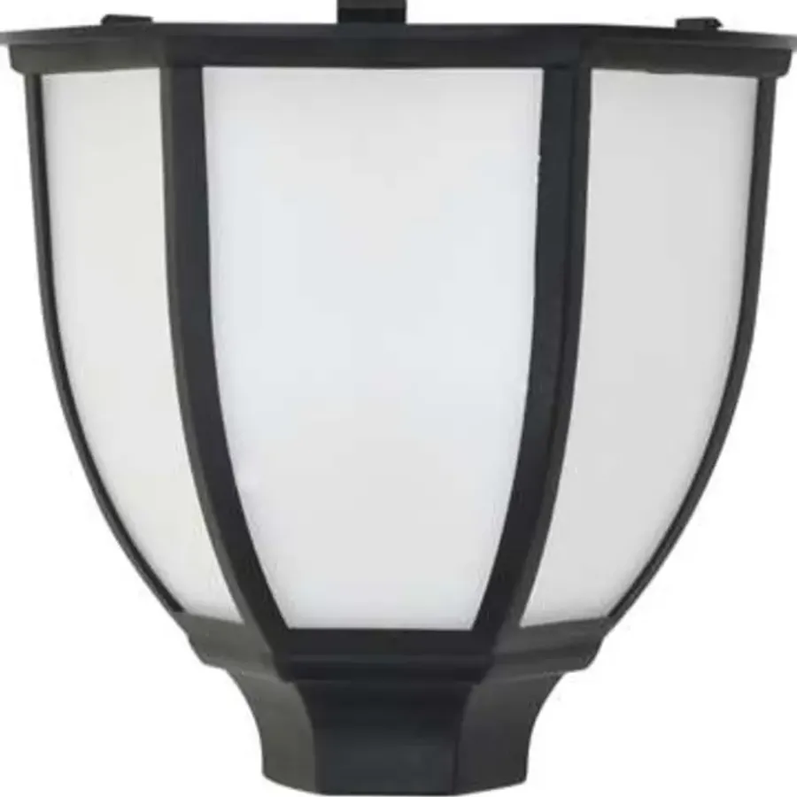 Prikspots|Solar Tuinverlichting-vidaXL - Solarlamp - Zwart - Polypropyleen - 6 stuks