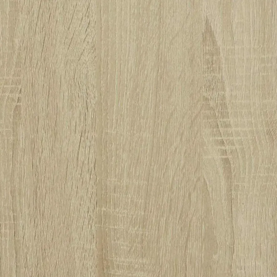 vidaXL - Sonoma eiken Wastafelonderkast met 1 deur 2 lades - 65x33x60 cm