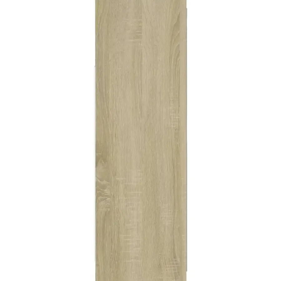 Spiegelkasten-vidaXL - Spiegelkast - Bruin - Bewerkt hout