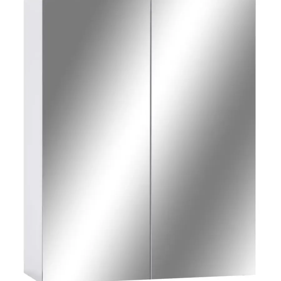 vidaXL - Spiegelkast - Wit - MDF
