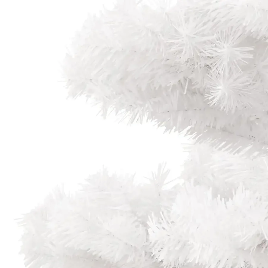 Kerstbomen-vidaXL - Spiraalkerstboom - Wit - 150 x 80 cm