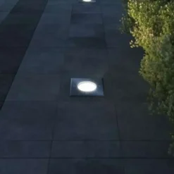 Grondspots-vidaXL - Spotlight - Zwart - Roestvrij staal - 3 stuks