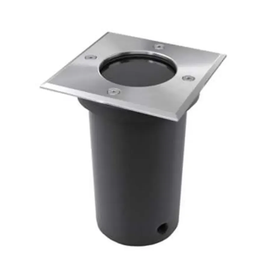 Grondspots-vidaXL - Spotlight - Zwart - Roestvrij staal - 3 stuks