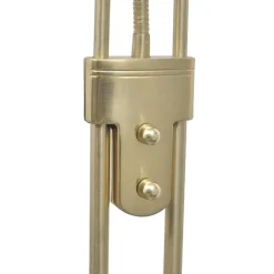 vidaXL - Staande Lamp - Goud - Staal