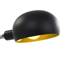 Staande Lampen-vidaXL - Staande Lamp - Zwart - Staal