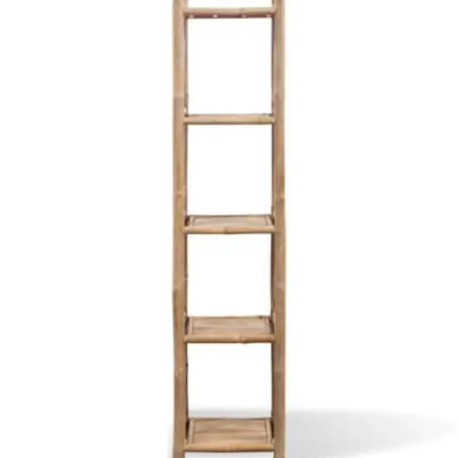 vidaXL - Staande Plank - Bruin - Bamboe