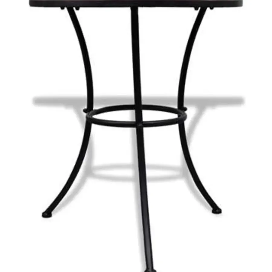 Bistro- & Balkonsets-vidaXL - Stoel - Bruin - Keramiek