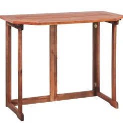 Bistro- & Balkonsets-vidaXL - Tafel En Bankenset - Bruin - Hout