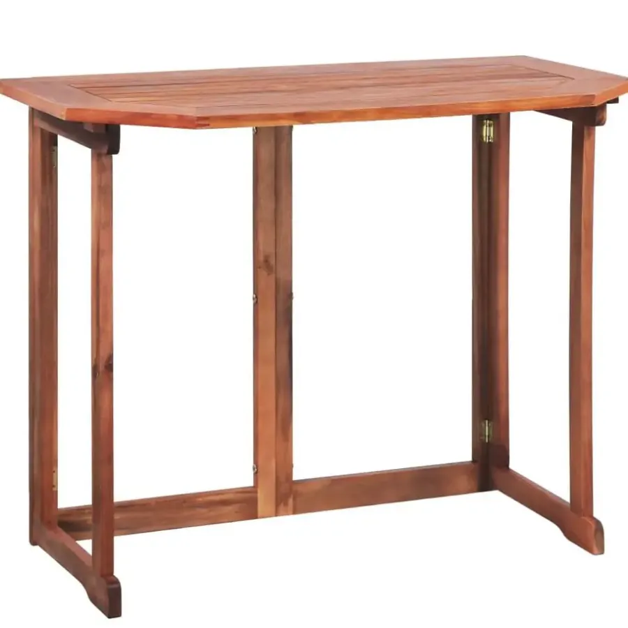 Bistro- & Balkonsets-vidaXL - Tafel En Bankenset - Bruin - Hout