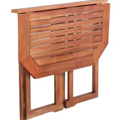 Bistro- & Balkonsets-vidaXL - Tafel En Bankenset - Bruin - Hout