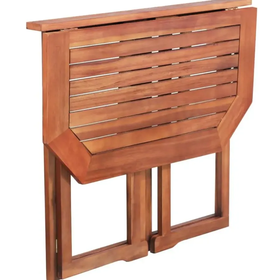 Bistro- & Balkonsets-vidaXL - Tafel En Bankenset - Bruin - Hout