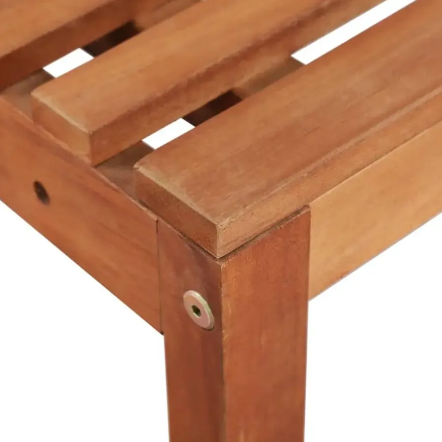 Bistro- & Balkonsets-vidaXL - Tafel En Bankenset - Bruin - Hout