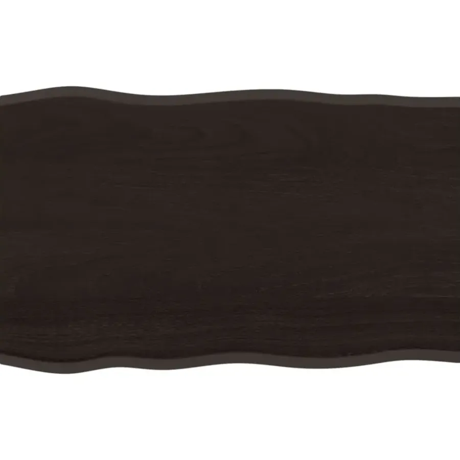 Tafelbladen-vidaXL - Tafelblad - Bruin - Eikenhout - 80 x 50 x 4 cm